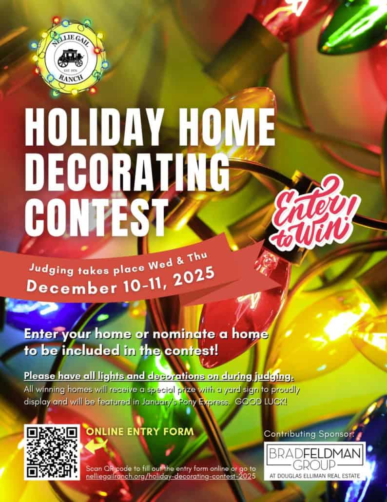Holiday Decorating Contest 2025 – Nellie Gail Ranch Owners Association
